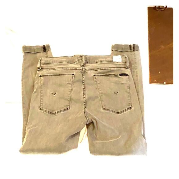 Hudson grey ankle skinny jeans size 29 mid-rise casual denim - Picture 2 of 6